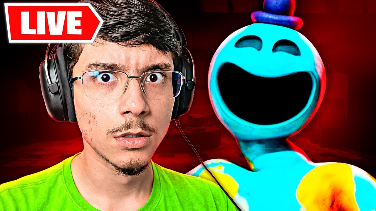 POPPY PLAYTIME JOGANDO O CAPÍTULO 4 ❗ AO VIVO 🔴
