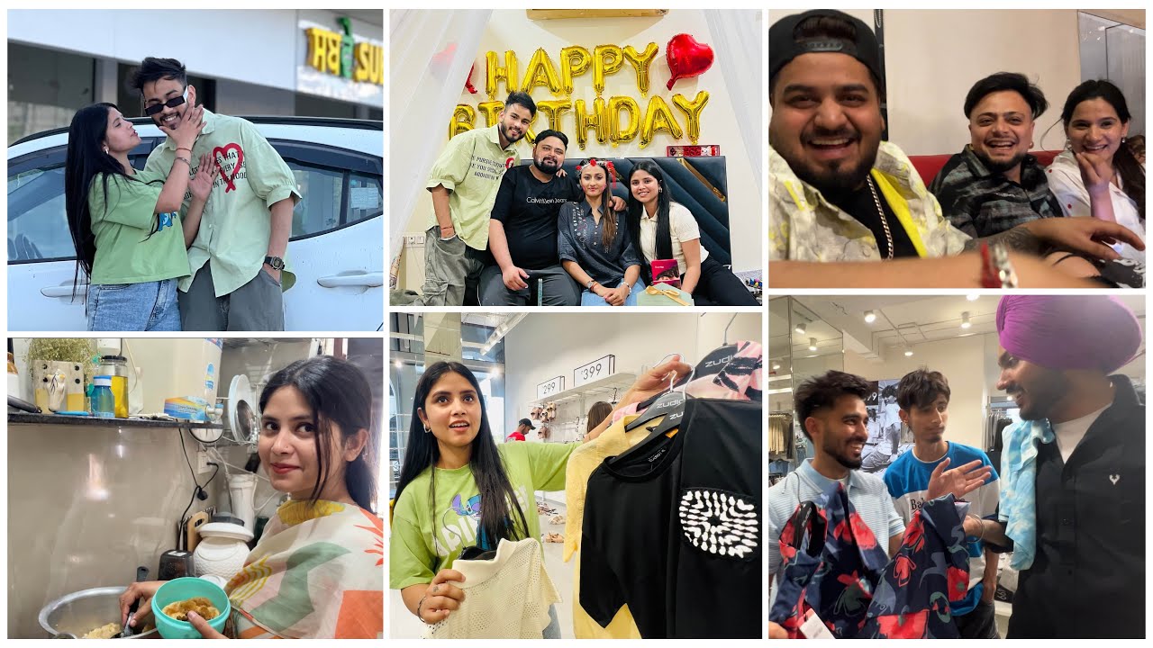 Shreya Te Shivani Nu Milli Ajj Kanjak😁 || Ajj Fr Shopping 🤦🏼‍♂️ || Birthday Surpise 😍