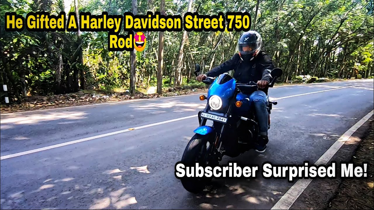 GIFT കിട്ടിയ HARLEY DAVIDSON STREET 750 ROD🔥REVIEW+RIDING EXPERIENCE