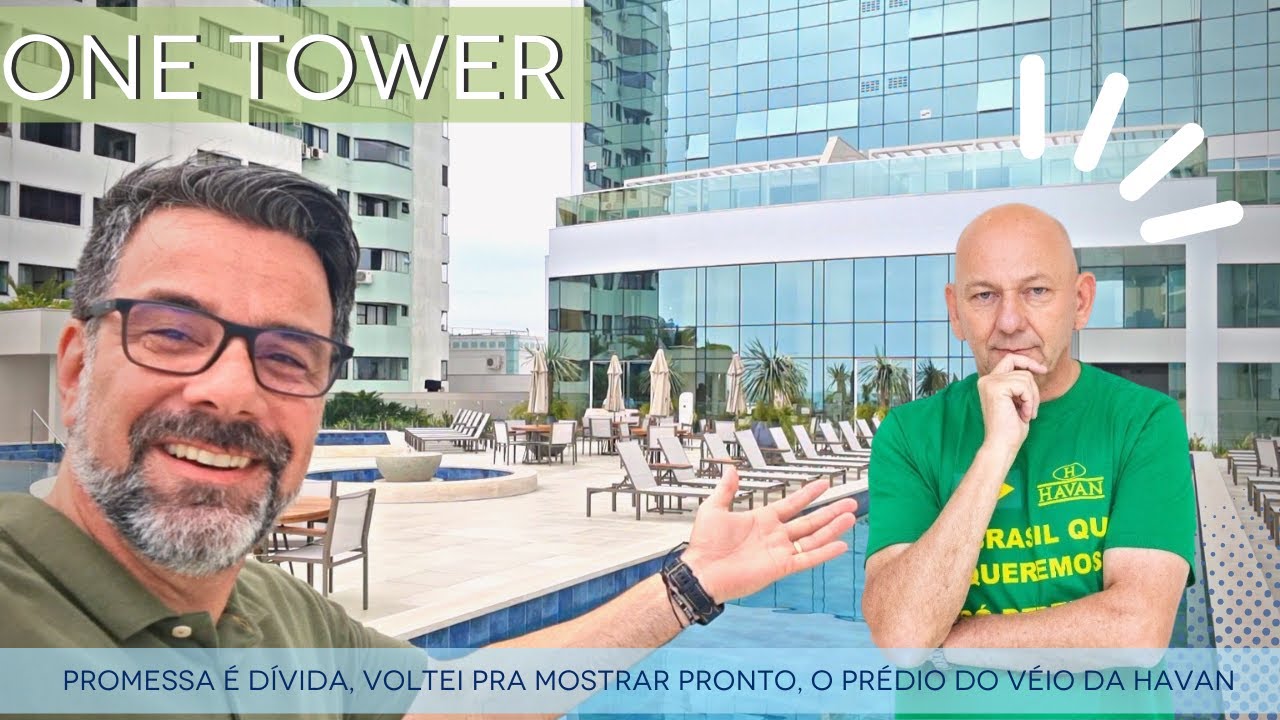 One Tower, ficou pronto o prédio da FG e do Véio da Havan, o investidor Luciano Hang. Veja que lindo