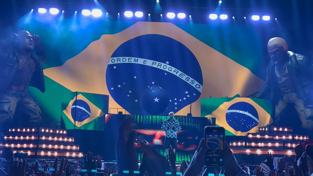 CHRIS BROWN NO BRASIL - BEAUTIFUL PEOPLE ON BRAZILLIAN FUNK BEAT | BREEZY BOWL  22/12/2024