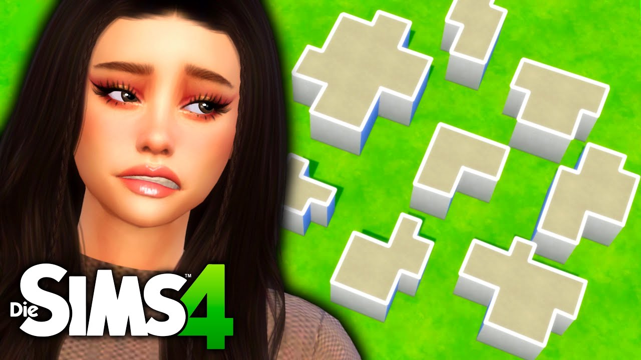 Kann ich aus diesen PUZZLE-TEILEN ein Haus bauen? | Puzzle Challenge | Die Sims 4 | Doris