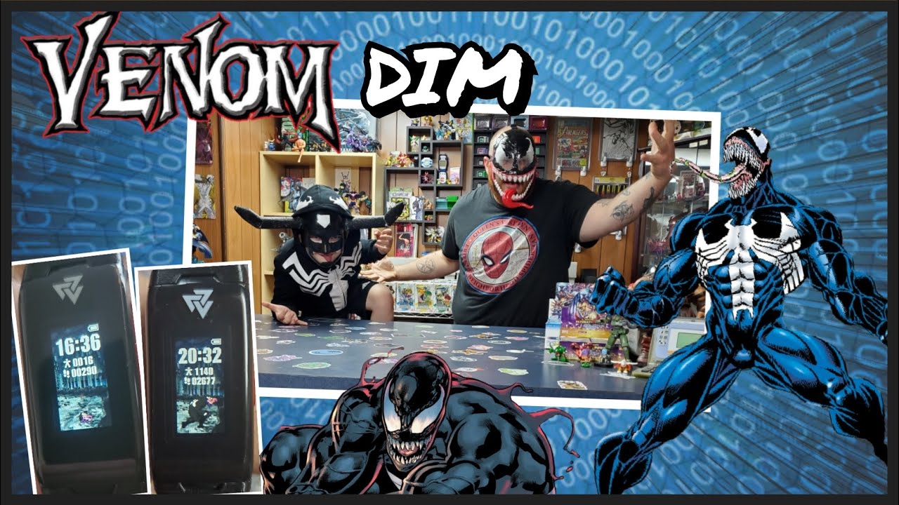 Кастомная DIM-карта Venom для Digimon Vital Bracelet