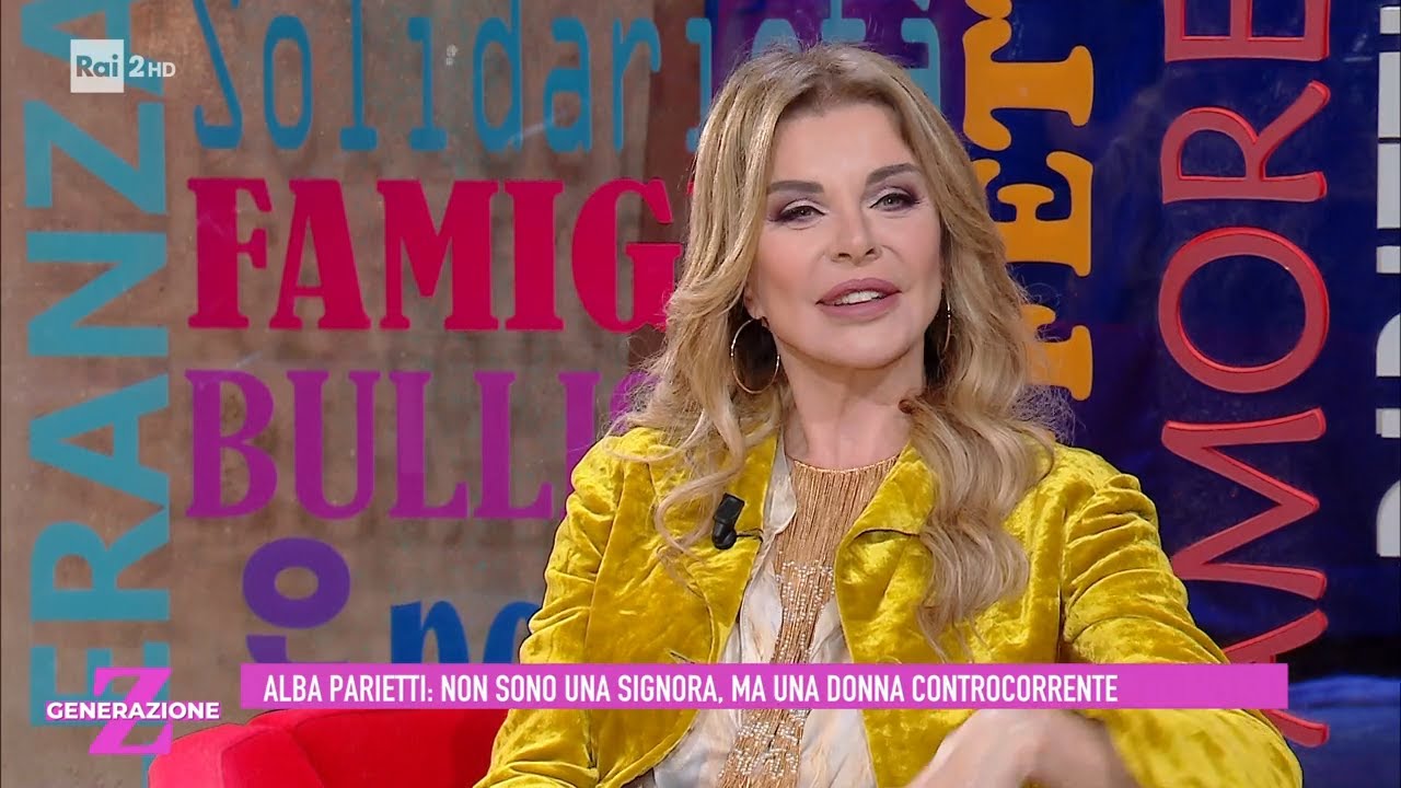 Alba Parietti: non sono una signora ma una donna controcorrente - Generazione Z - 29/03/2023