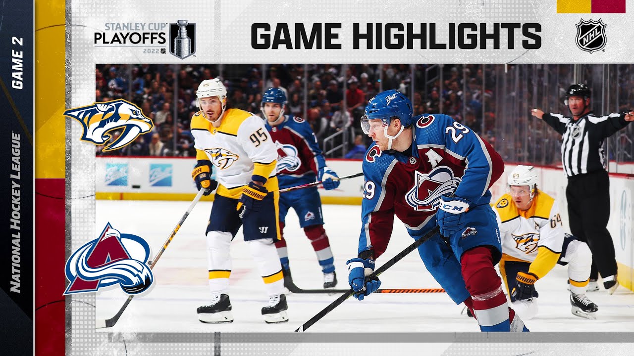 First Round, Gm2: Predators @ Avalanche 5/5 | NHL Playoffs 2022