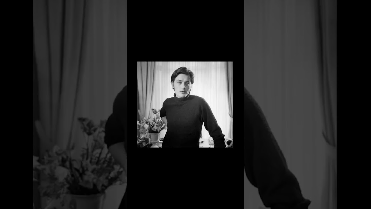Ален Делон - фотография #аленделон #art007