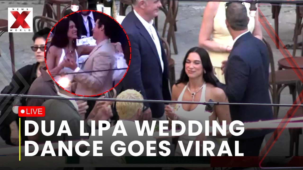 Dua Lipa Private Wedding LIVE: Dua Lipa and Callum Turner dance beautifully At Wedding festival