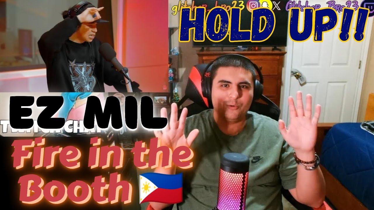 Ez Mil - Fire in the Booth 🇵🇭 | РЕАКЦИЯ