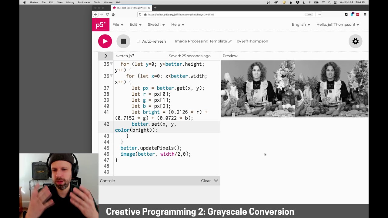CP2: Grayscale Conversion &ndash;&nbsp;Image Filters