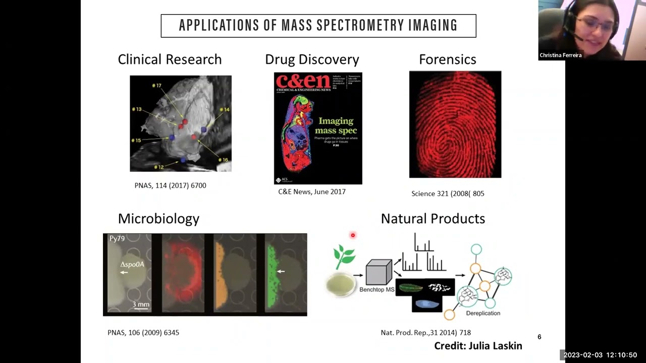 Mass spectrometry imaging of metabolites and lipids in tissue sections