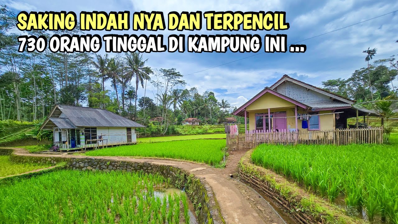Ah..Jadi Pengen Pindah , Pedesaan Yang Sangat Begitu Indah Viral Di Jawa Barat