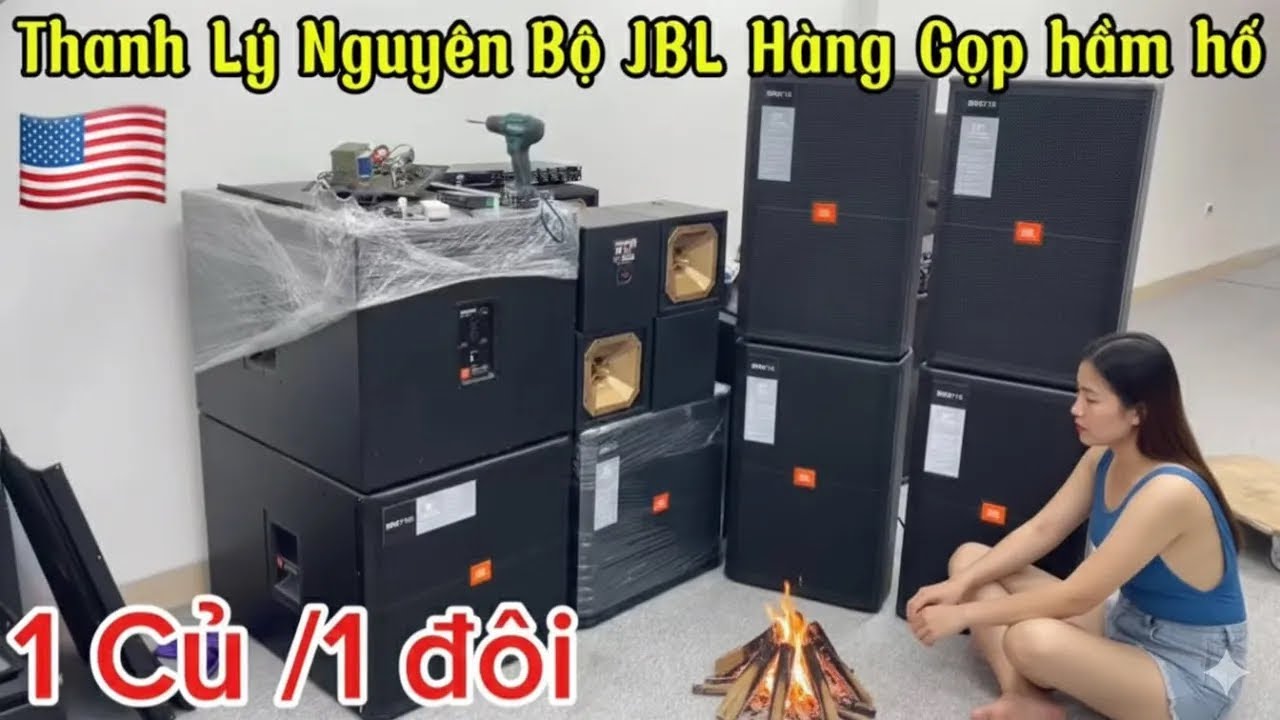 Thanh lý nguyên bộ JBL hàng Cọp Bãi USA chỉ 1tr/ đôi bao ship, lh:0834,970,555
