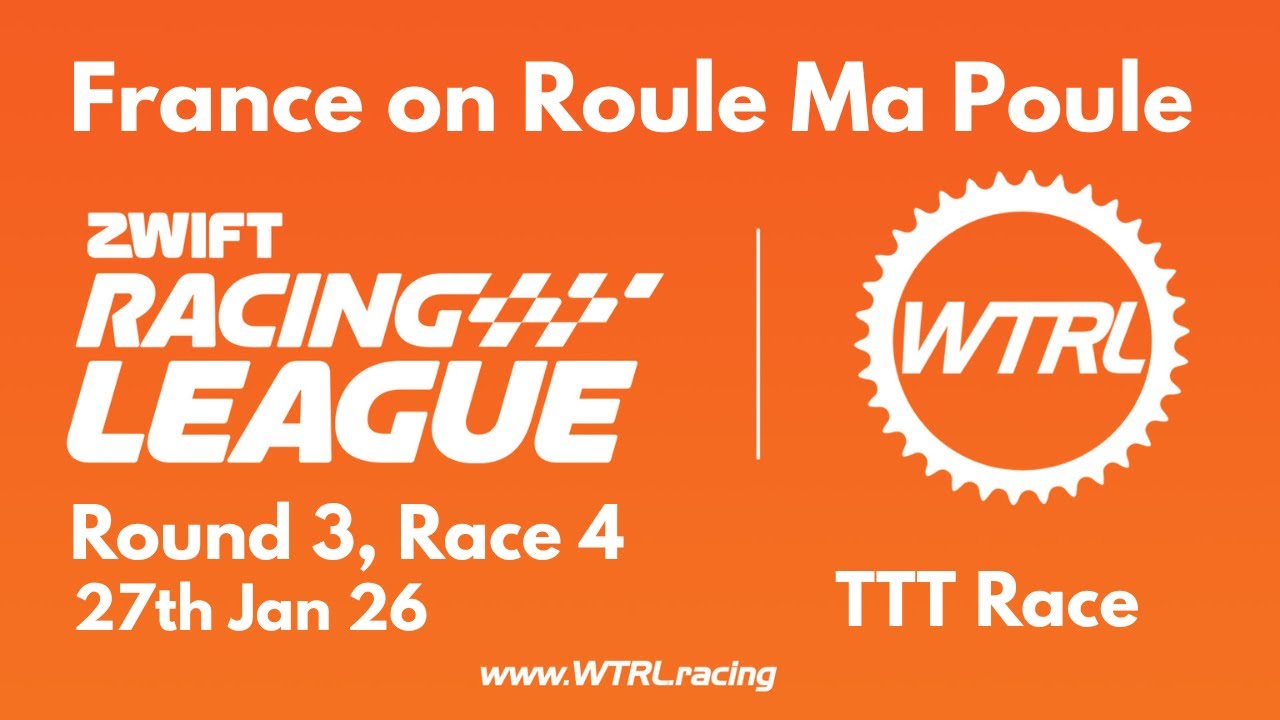 Zwift ZRL Redline Rally Round 3 Race 4 | TTT Race in France on Roule Ma Poule, Open Cobalt B1