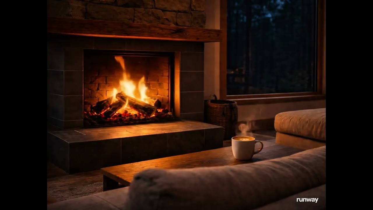 Calm Fireplace sounds 