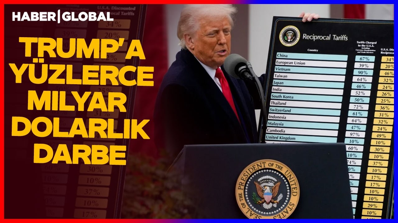 Trump'a Yüzlerce Milyar Dolarlık Darbe! Mahkeme Kararı Sonrası Ağzına Geleni Söyledi