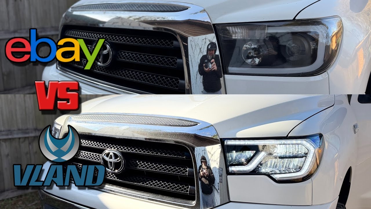 2007-2013 Tundra eBay headlights VS VLAND!!!