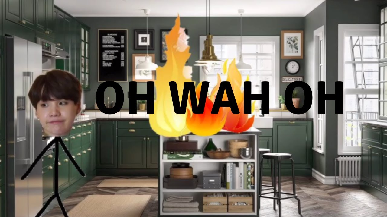 BTS story animation~ BtS iN a HoUsE FiRe