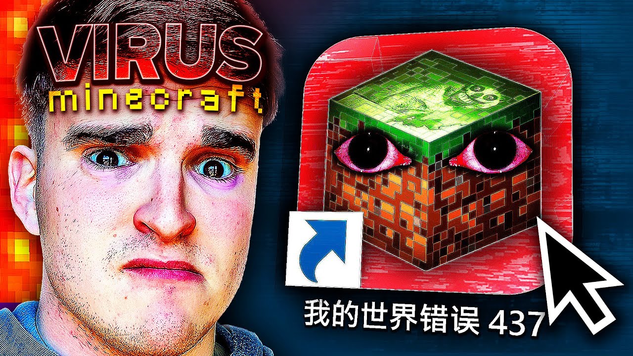 Probé el MINECRAFT más peligroso *VIRUS* 💀