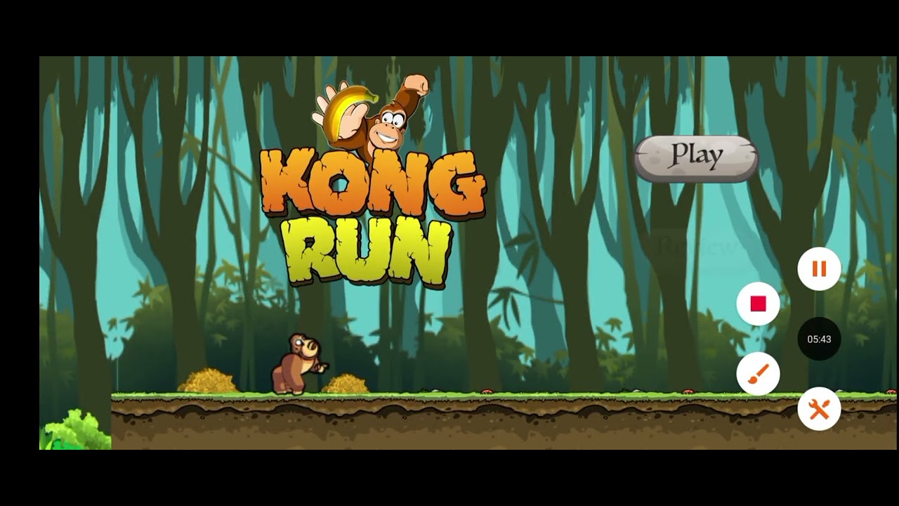 Jogando as piores imitações de banana kong kkkkk