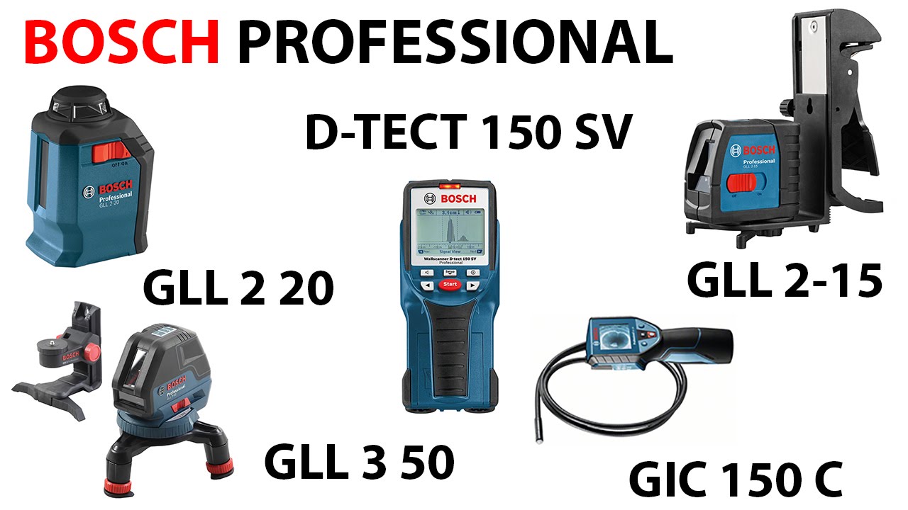 Измерительный инструмент Bosch professional. Новинки 2016