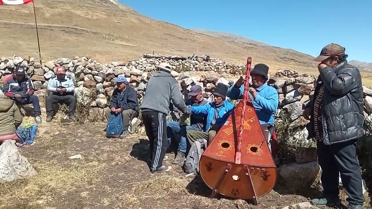 San José de Baños 2024 Erranza Porfirio Floriano Teresa Flores en Chacan (4760 msnm)