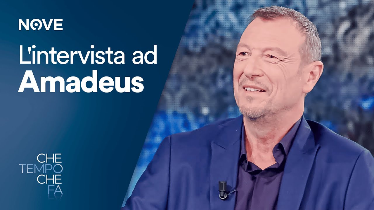 L'intervista ad Amadeus | Che tempo che fa