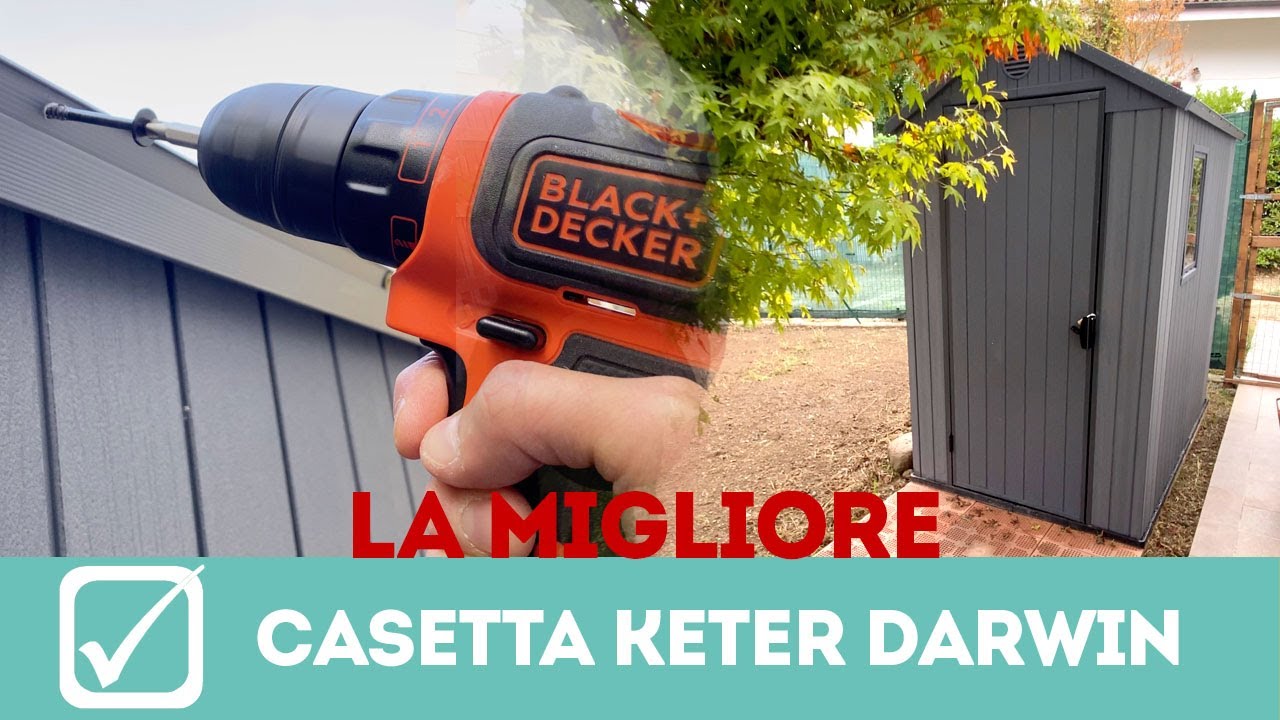 Come montare la casetta da Giardino Keter Darwin - la migliore
