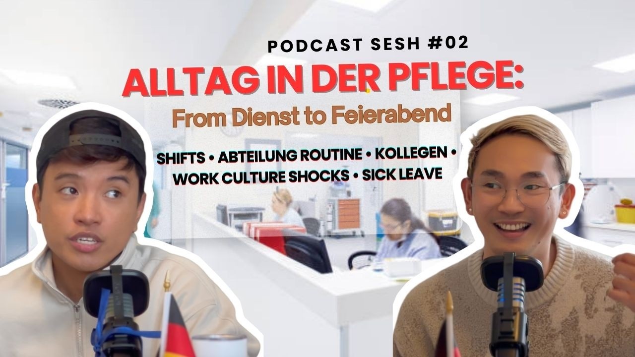 ALLTAG IN DER PFLEGE: From Dienst to Feierabend | Pinoy Nurses in Germany |The Feierabend Sesh S1E02