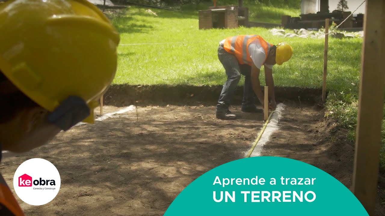 Aprende a trazar un terreno