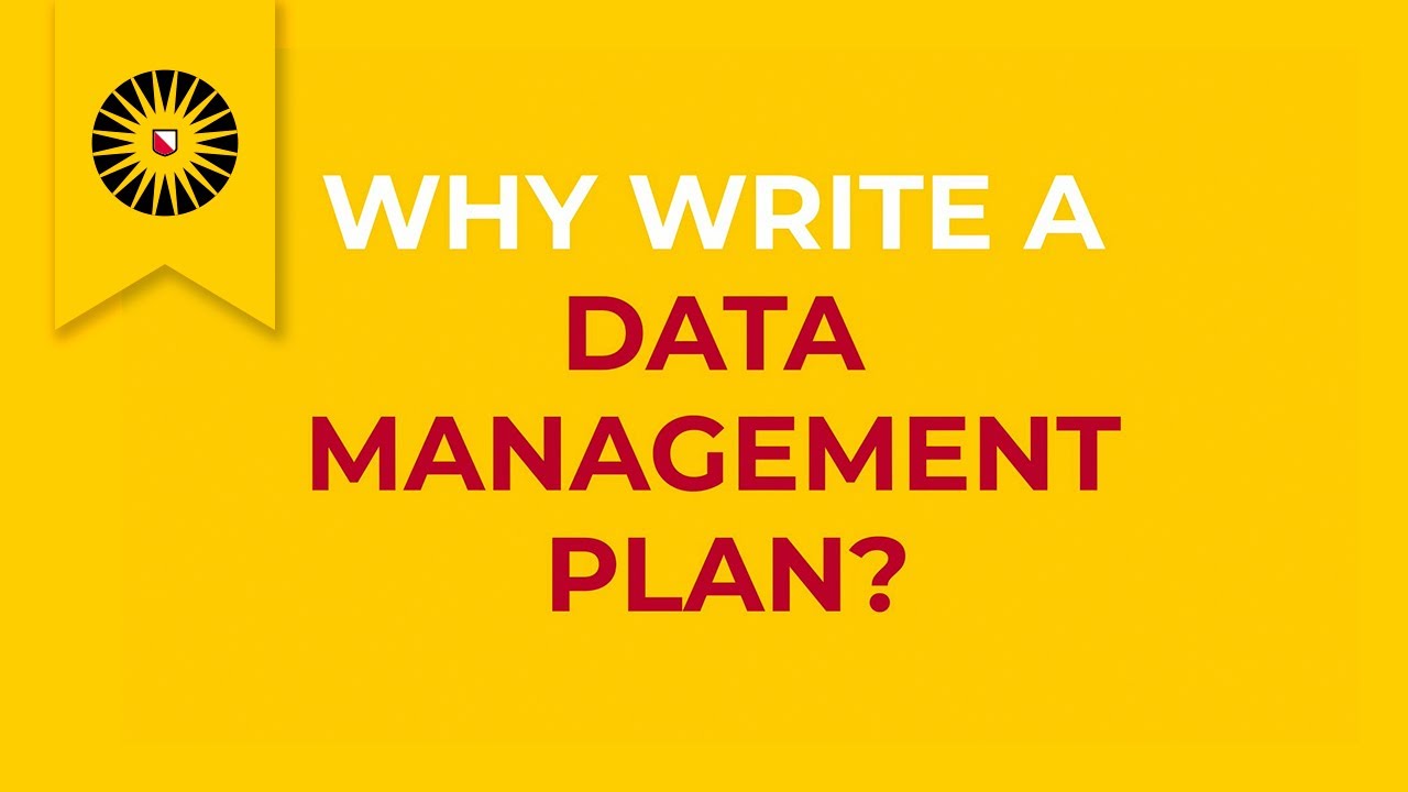 Why write a Data Management Plan? | Research Data Management