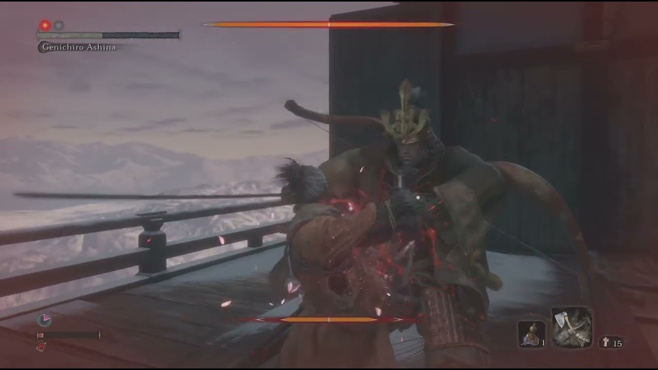 Sekiro: Genichiro Ashina [AP1 / Vit1 / Charmless]