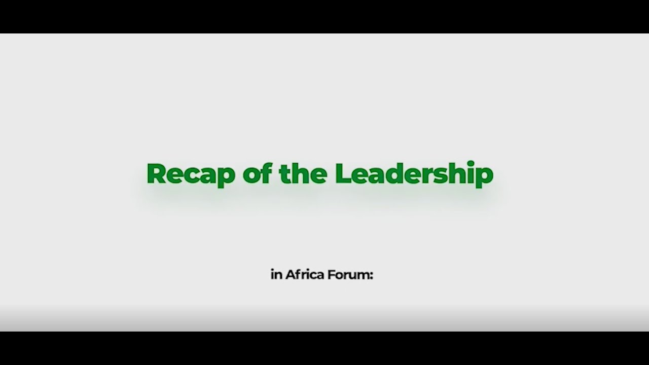 Leadership in Africa 2025: Entrepreneurship in Africa