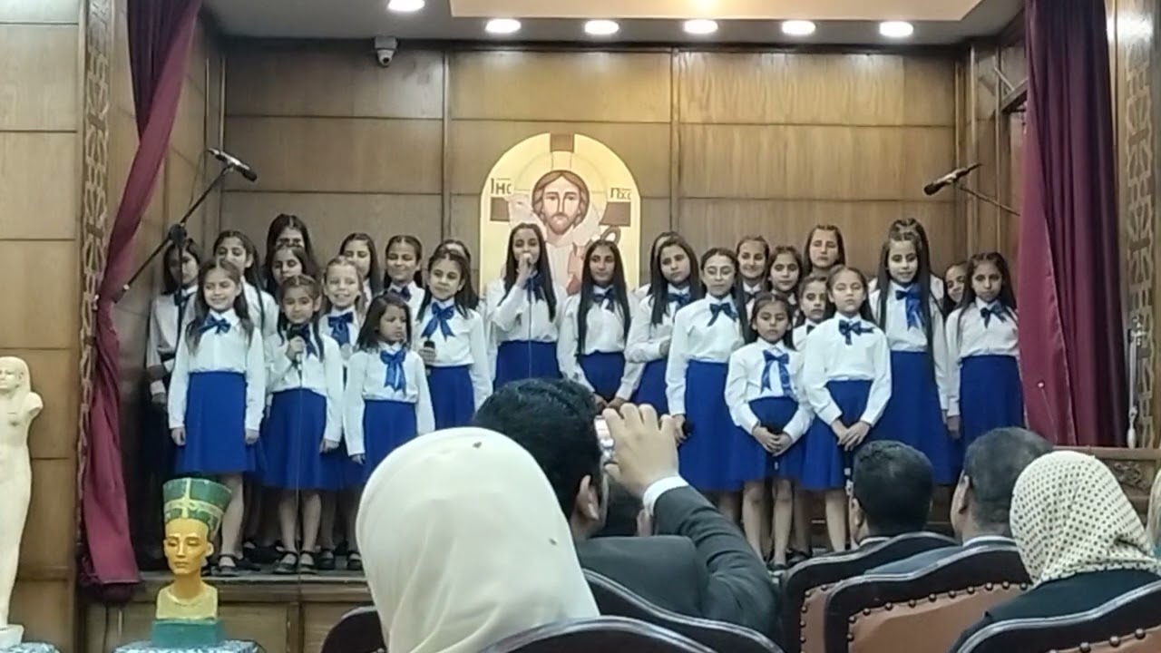 احنا المنياوية/ كورال مريم المجدلية/ في احتفالية مطرانية المنيا و المتحف الاتوني ب عيد المنيا القومي