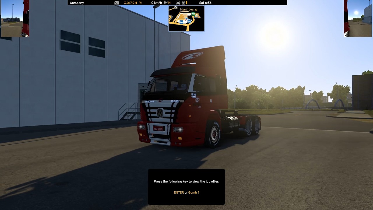 ETS2 VW Titan 2000-2005 Hamburg