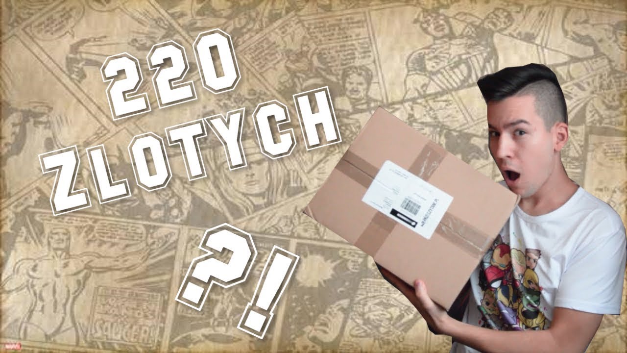 PACZKA Z KOMIKSAMI ZA 220 ZŁOTYCH?!