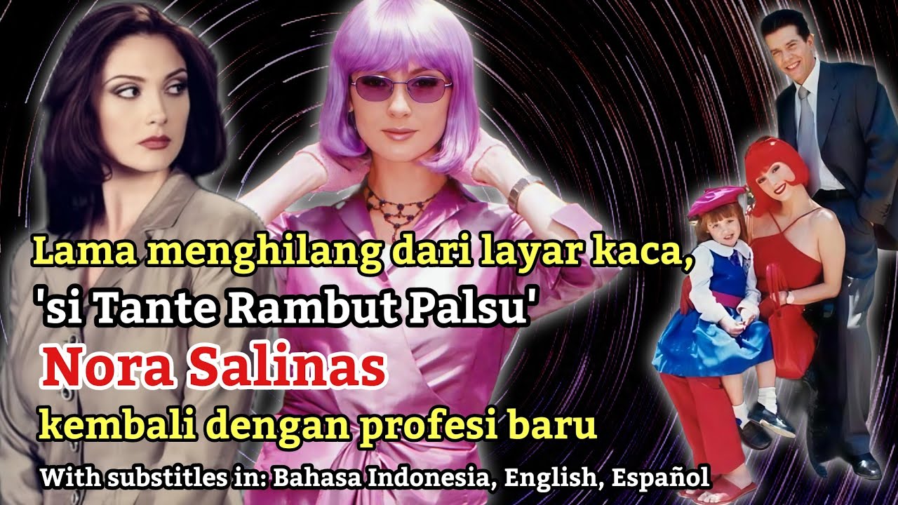 Lama menghilang dari layar kaca, 'si Tante Rambut Palsu' Nora Salinas kembali dengan profesi baru
