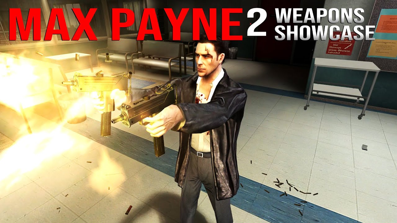 Max Payne 2: Падение Макса Пейна — Демонстрация всего оружия | Два десятилетия спустя после выхода