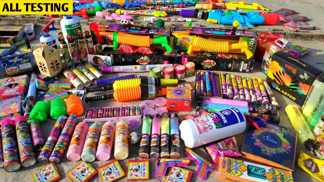 All Holi items testing | Testing new Holi Stash | Holi Stash Testing | Holi celebration