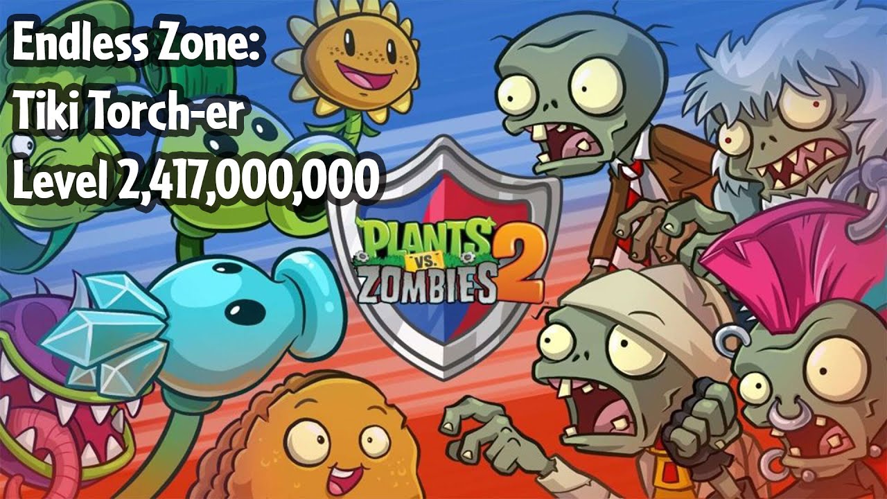 PvZ 2: Endless Zone: Tiki Torch-er - Level 2,147,000,000
