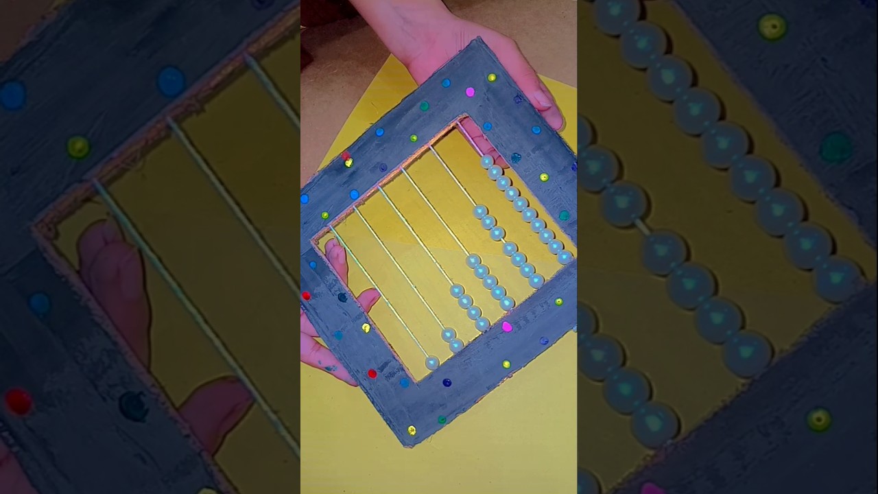 Abacus 🧮 # math's project # short vedio