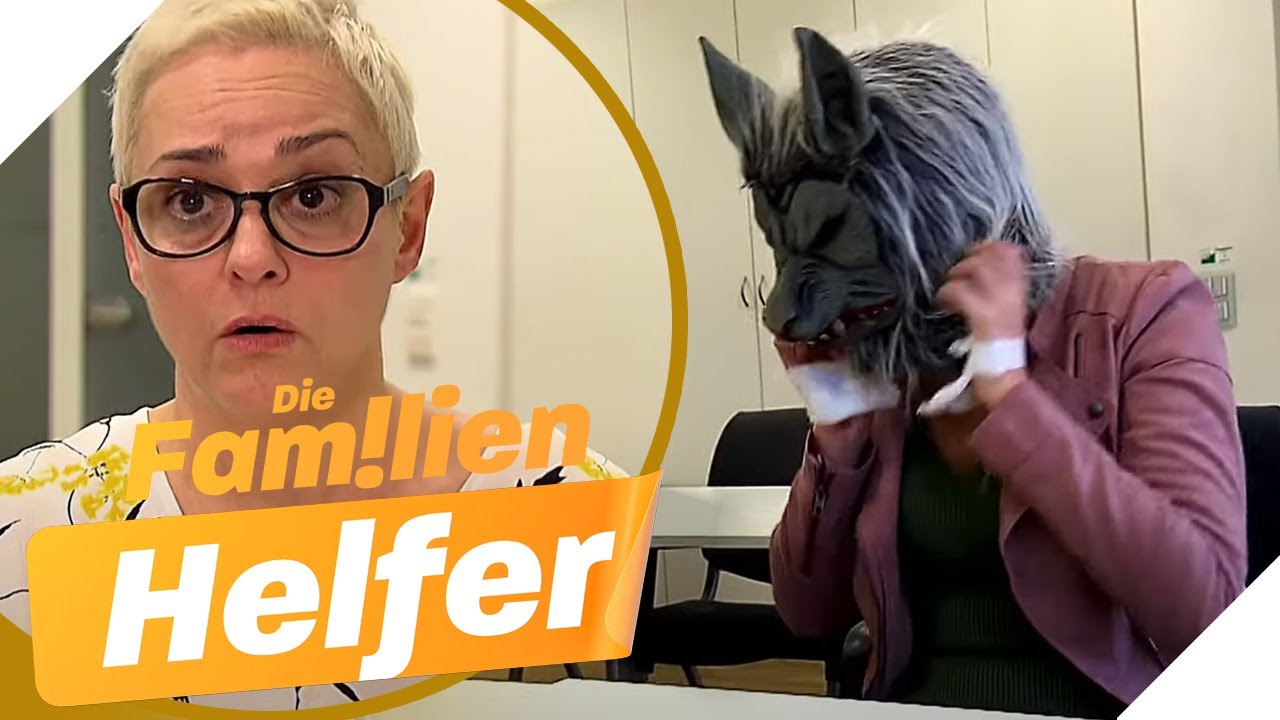 UNERWARTET! 🐺 Aus welchem Grund tr&auml;gt Tamara (15) eine Wolfsmaske? | Die Familienhelfer | SAT.1