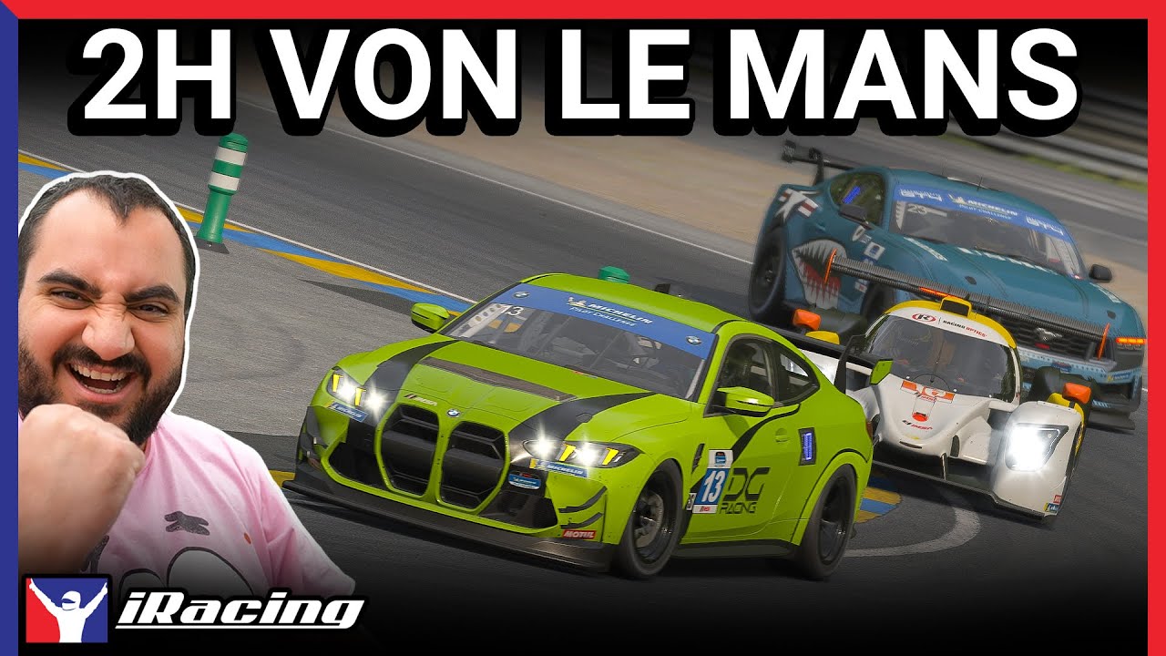 Wir fahren die 2h Le Mans Multiclass in iRacing