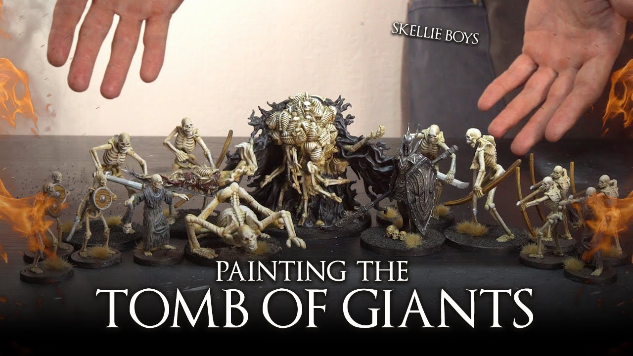 Painting the ENTIRE Tomb of Giants Core Set | Dark Souls Boardgame