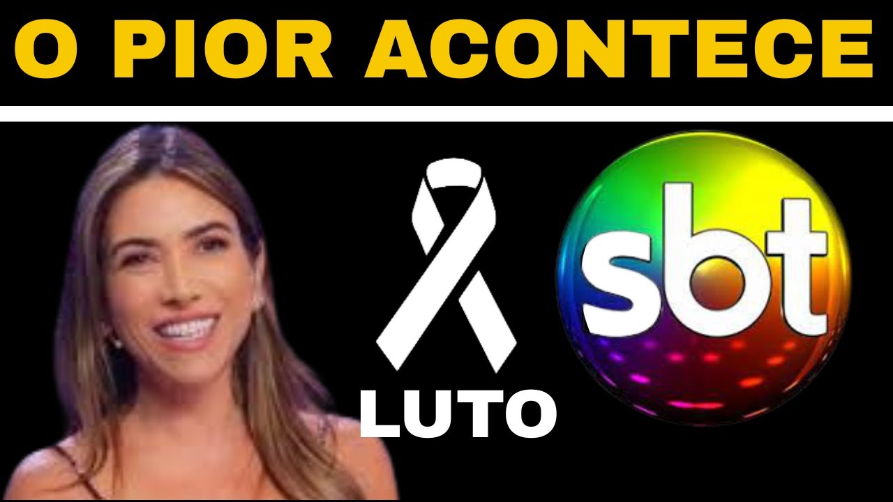 LUTO NO SBT: FILHA DE SILVIO SANTOS SE DESPEDE VAI LEVAR ALEGRIA PRO CÉU MORRE JORNALISTA CAIO ALÉX