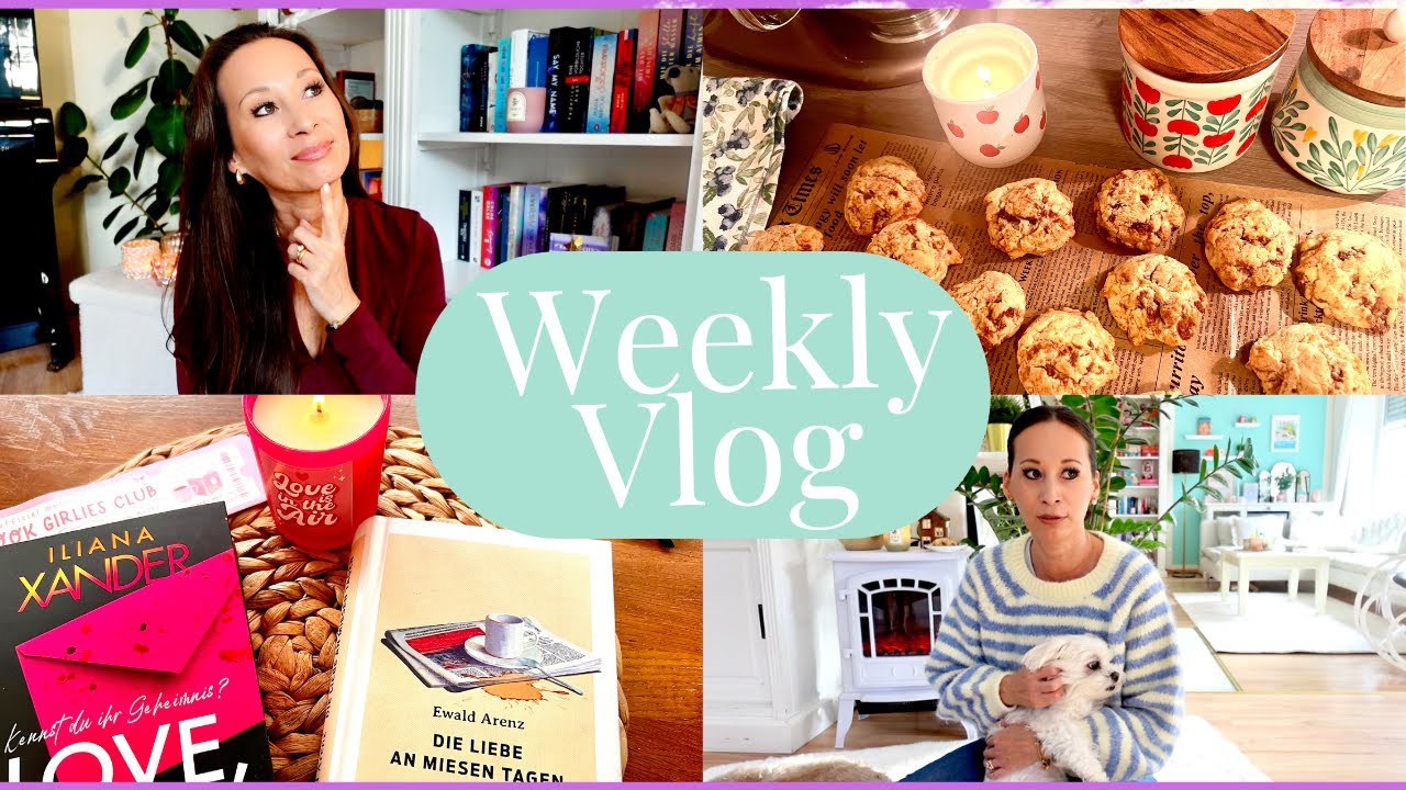 ☀️💞 Weekly VLOG I Zimtkekse backen ☕️🍪🎀 I Bücher Empfehlungen 📚☕️🧸 I ☀️💞