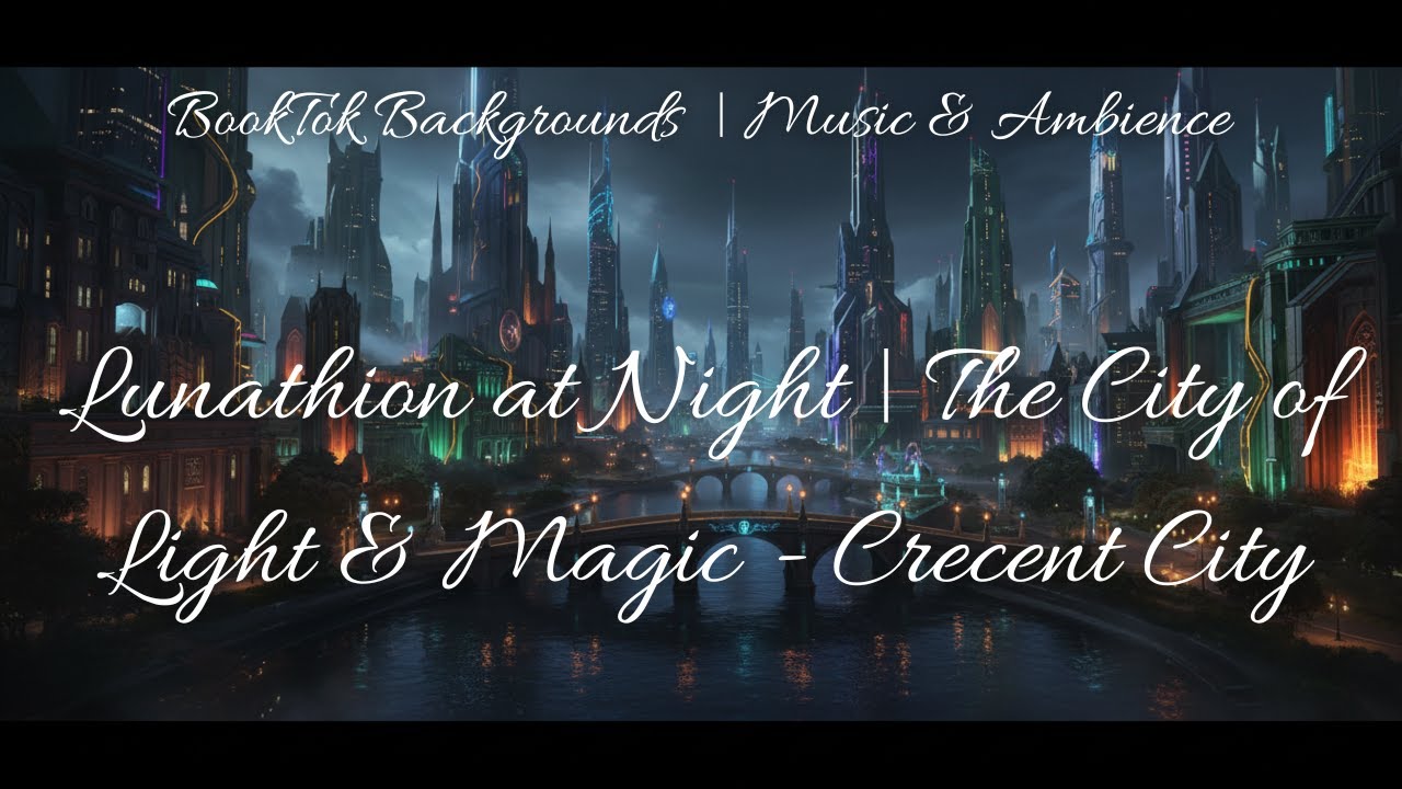 🌙 Lunathion at Night | The City of Light & Magic✨