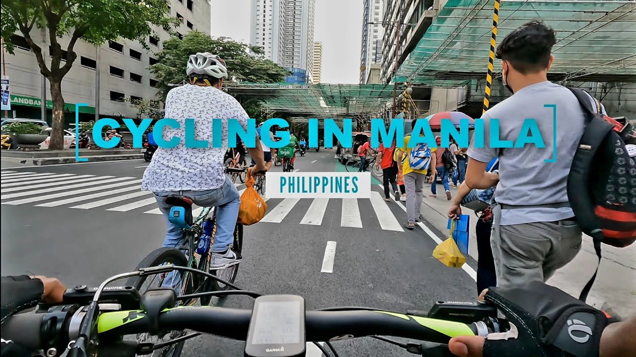 My First Bicycle Ride in Manila, Philippines