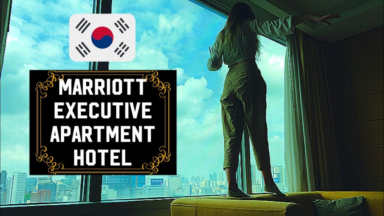 HOTELS IN KOREA | Spending $$$ for 1 Night at the Marriott Apartment Hotel | Beebo