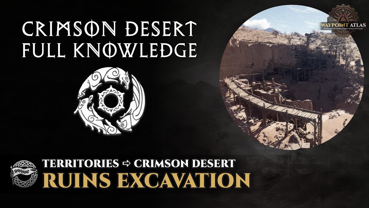 Crimson Desert - Ruins Excavation (Twilight Messengers) | Crimson Desert Territories Guide