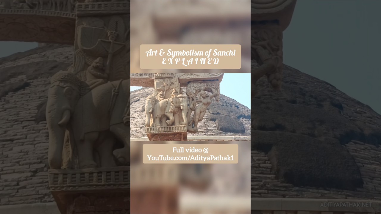 Amrapali at Sanchi!  #BuddhistArt #Archaeology #IndianHeritage #IncredibleIndia